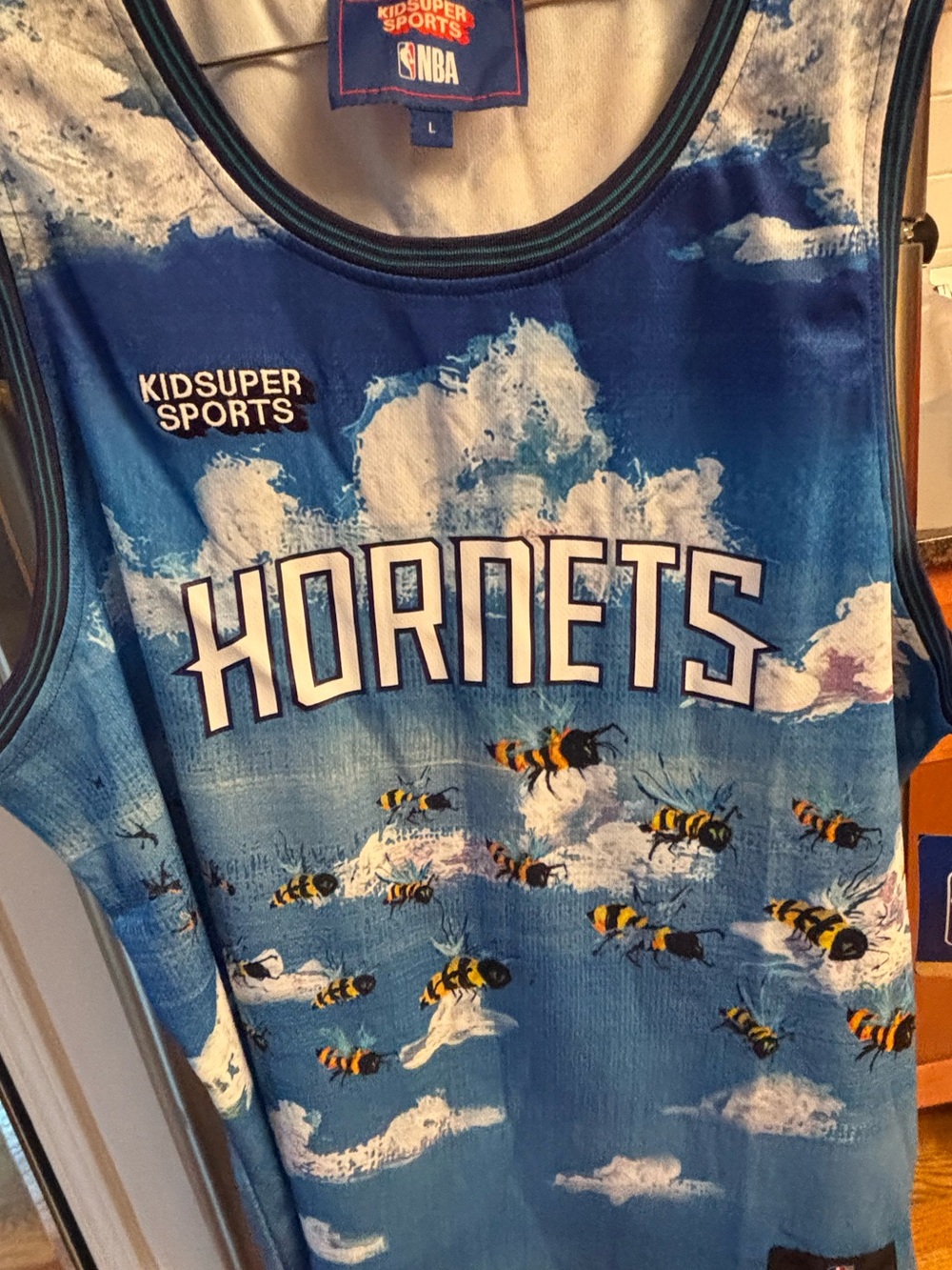 NBA x Kidsuper Charlotte Hornets Hometown Jersey
